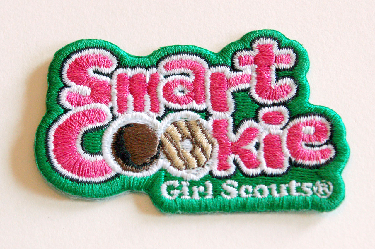 Girl Scout Fun Patches smart cookie